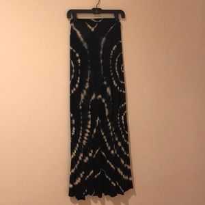 Tie dye cotton skirt